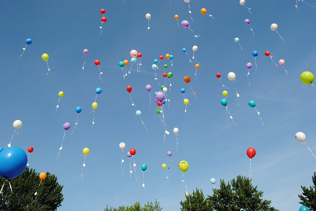 Воздушные шары в школу